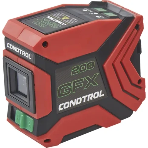 Уровень лазерный Condtrol GFX200 зеленый луч, 20 м CONDTROL