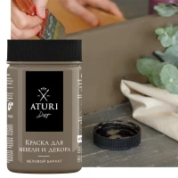 Краска для мебели меловая Aturi цвет крепкий кофе 400 г ATURI DESIGN None