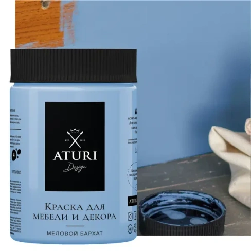 Краска для мебели меловая Aturi цвет ночное притяжение 830 г ATURI DESIGN None