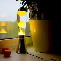 Декоративный светильник Старт «Лава-лампа» цвет жёлтый СТАРТ Светильник СТАРТ ЛАВА-лампа 42 см желтый