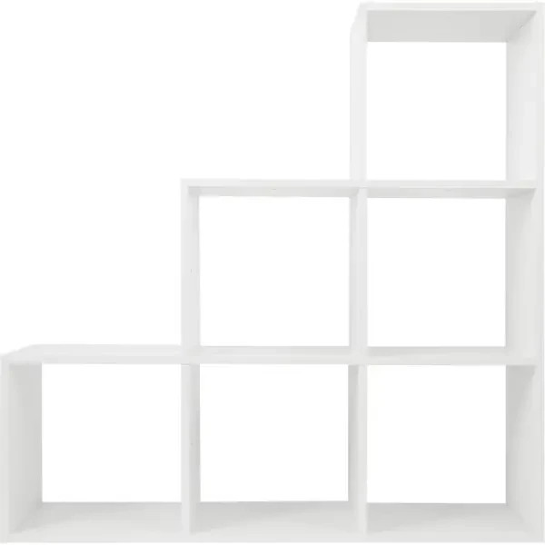 Стеллаж Spaceo KUB 123K 6 секций 104x104x31.5 см ЛДСП цвет белый SPACEO ...