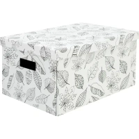 Коробка складная 40x28x20 см картон цвет белый STORIDEA FC2540KB-LF