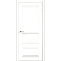Дверь межкомнатная Эмили глухая ПВХ ламинация цвет белый эмалит 70x200 см (с замком и петлями) VELLDORIS