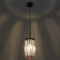 Светильник подвесной Vitaluce Пандора под 1 лампу цвет коричневый VITALUCE Нет Отсутствует