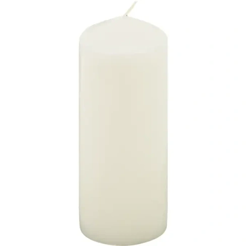 Свеча-столбик 60x170 мм,цвет белый Без бренда нет