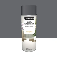 Эмаль аэрозольная декоративная Luxens глянцевая цвет гранитовый серый 520 мл LUXENS Нет