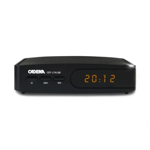 Приемник цифровой эфирный Cadena CDT-1791SB DVB-T2 CADENA