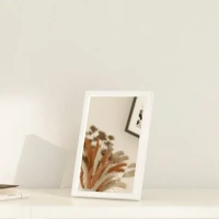 Зеркало декоративное настольное Inspire Lila 11x16 см цвет белый INSPIRE None