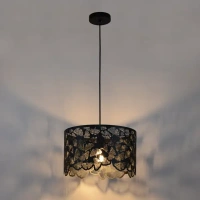 Светильник подвесной Inspire Marotta, 1 лампа, 3 м², цвет черный INSPIRE Отсутствует