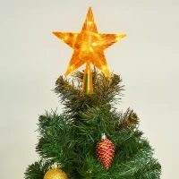 В Орле на главной новогодней ёлке зажглась восьмиконечная звезда