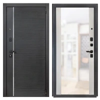 Дверь входная металлическая Порта Р-3 88x205 см правая серая PORTIKA Порта Р-3 88/П05