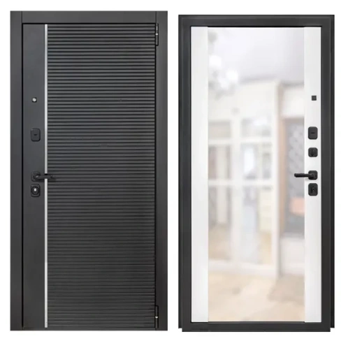 Дверь входная металлическая Порта Р-3 88x205 см правая белая PORTIKA Порта Р-3 88/П05
