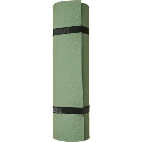 Коврик пенополиэтилен 10 мм 60x180 см цвет зеленый Без бренда 10 мм, 0.6L1.8, 1 сл., хаки