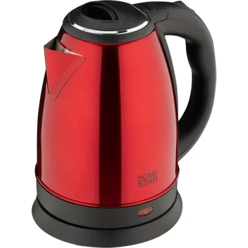 Электрический чайник Homestar HS-1010 1.8 л нержавеющая сталь цвет красный HOMESTAR