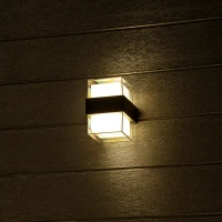 Светильник настенный светодиодный уличный Duwi «Nuovo» 24780 1 IP54 цвет черный DUWI