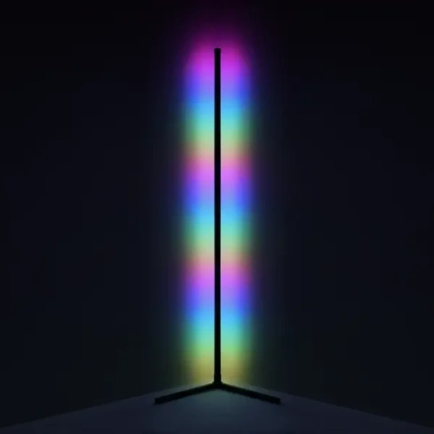 Торшер светодиодный Gauss Atmosphere, изменяемый свет, RGB, 156 см, цвет черный Без бренда None