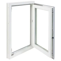 Пластиковое окно ПВХ одностворчатое 560x410 мм (ВхШ) однокамерный стеклопакет белый DECEUNINCK None