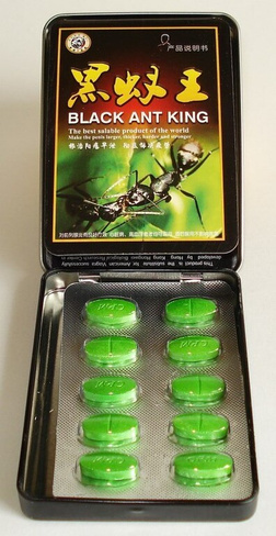 Препарат для потенции Королевский черный муравей | BLACK ANT KING 10 таблеток