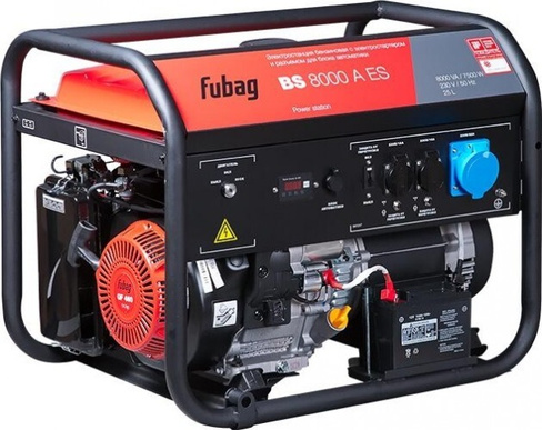 Генератор бензиновый FUBAG BS 8000 A ES с возможностью автоматизации [641091]