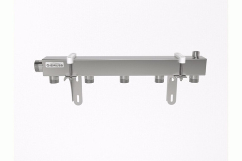 Распределительный коллектор DMSS-32-25x5 (нерж.)