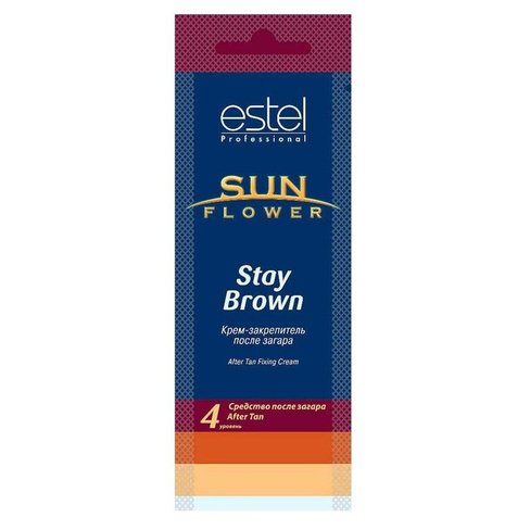 Крем-закрепитель после загара Sun Flower Stay Brown Estel (Россия)