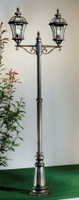 Kolarz "Westminster" светильник напольный уличный, H 160-230, 1хE27, D 80, 100W, металл ржаво-коричневый