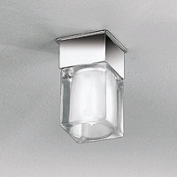 LineaLight "Bathroom&MuchMore" светильник потолочный 1хG9 40W хром/бело-прозр. стекло