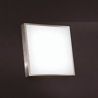 LineaLight "Moderncollection" светильник настенно-потолочный, белое стекло, 11х11х5 см, 1хGХ5,3 6W,