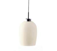 Oligo PLUG IN светильник подвесной Balibu стекло белое матовое (D70 Р 120мм) H 200 см ,12V /GY6,35