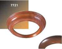 Xenon 7721.H20 декоративное кольцо круглое "лесенка" дерево/махагон