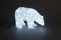 Световая фигура IMD-PBEAR-03 Медведь 3Dбел 752 LED,40x55, 24V