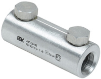 IEK Алюминиевая механическая гильза со срывными болтами АМГ 120-185 до 1 кВ