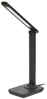 Светильник светодиодный настольный 2009 7Вт на подставке диммер шнур черный IEK
