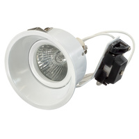 Светильник точечный встраиваемый декоративный под заменяемые галогенные или LED лампы Domino Lightstar 214606