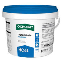 Гидроизоляция ОСНОВИТ Акваскрин HC61 блокирующая гидропломба 0,5кг, арт.86670