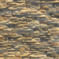 Камень искусственный Ramo Колорадо-Слим бежевый 1м² RAMO Колорадо-Слим слоистая скала