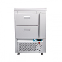 Стол холодильный среднетемпературный СХС-70Н (ящики 1/2) без борта (25100023000)