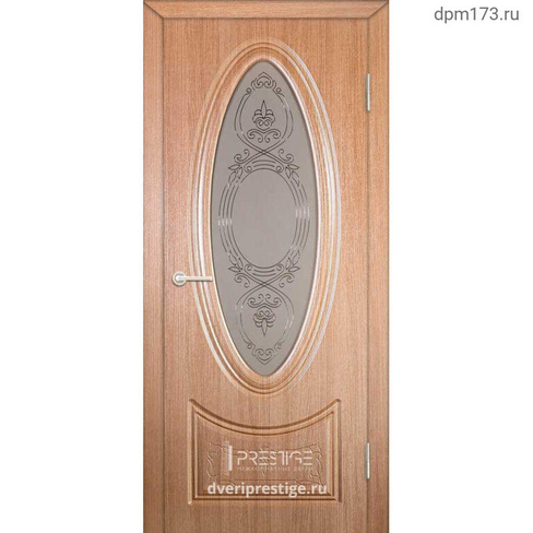 Дверь межкомнатная ПВХ Версаль стекло массив сосны