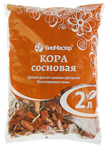 Кора сосновая 2 л БиоМастер