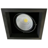 Светильник карданный LED 1x20W встраиваемый, BK IL.0006.2100 черный 4200K
