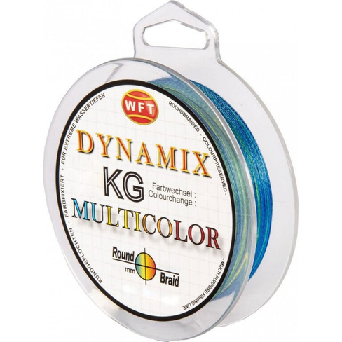 Леска WFT KG ROUND DYNAMIX Multicolor 300/016