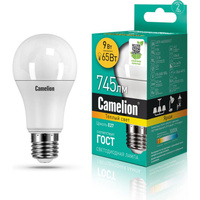 Электрическая лампа светодиодная Camelion lEDRB/9-A60/830/E27