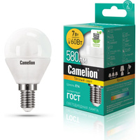 Светодиодная лампа Camelion LED7-G45/830/E14