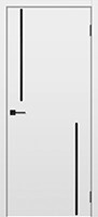 Дверь межкомнатная Морион вертикаль ДГ эмаль белая эмаль