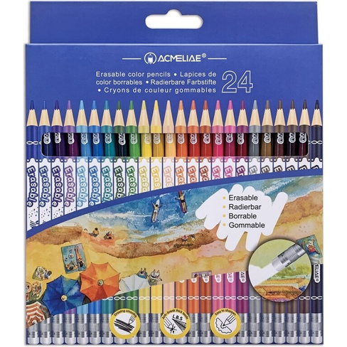 Стираемых цветных набор карандашей ACMELIAE 43740