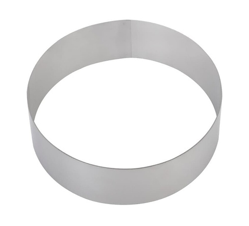 Форма для торта круглая Luxstahl 140 мм, нержавеющая сталь Resto