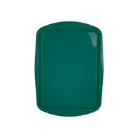 Поднос столовый 490х360 мм зеленый полипропилен особо прочный Resto