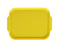 Поднос столовый 450х355 мм с ручками желтый Resto