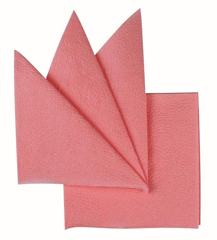 Салфетки бумажные Resto 240х240мм розовые (400шт)