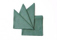 Салфетки бумажные Resto 240х240мм зеленые (400шт)